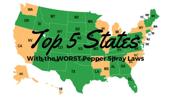 Is Pepper Spray Legal In Your State?